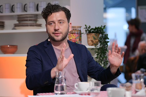 Foto 23 von 37: BASECAMP Kitchen Talk: Katrin Bauerfeind im Gespräch mit Felix Banaszak (12.02.2025)