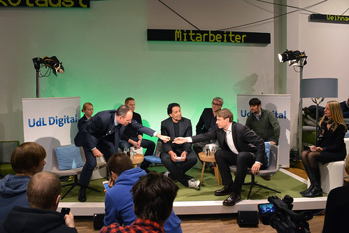 Foto 22 von 115: UdL Digital Talk mit Christop Keese, Kay Oberbeck und Cherno Jobatey