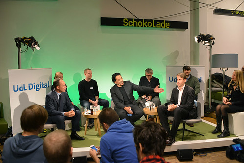 Foto 21 von 115: UdL Digital Talk mit Christop Keese, Kay Oberbeck und Cherno Jobatey