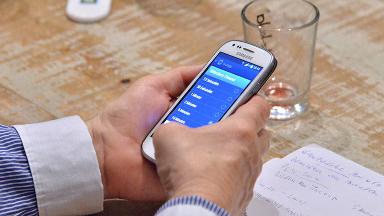 Smartphone-Schulung Apps