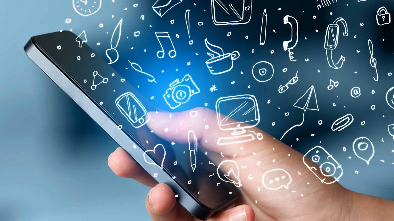 Smartphone Icons Illustration shutterstock