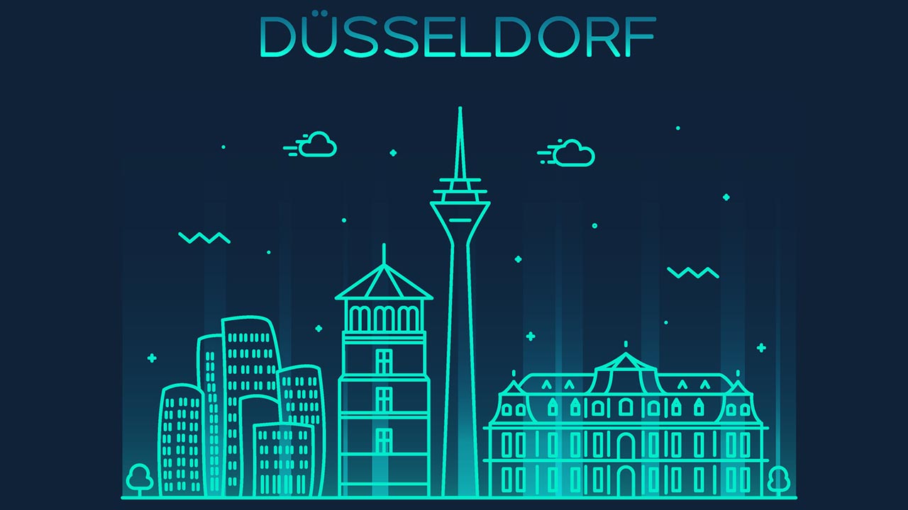 Vektor Deutschland Städte shutterstock