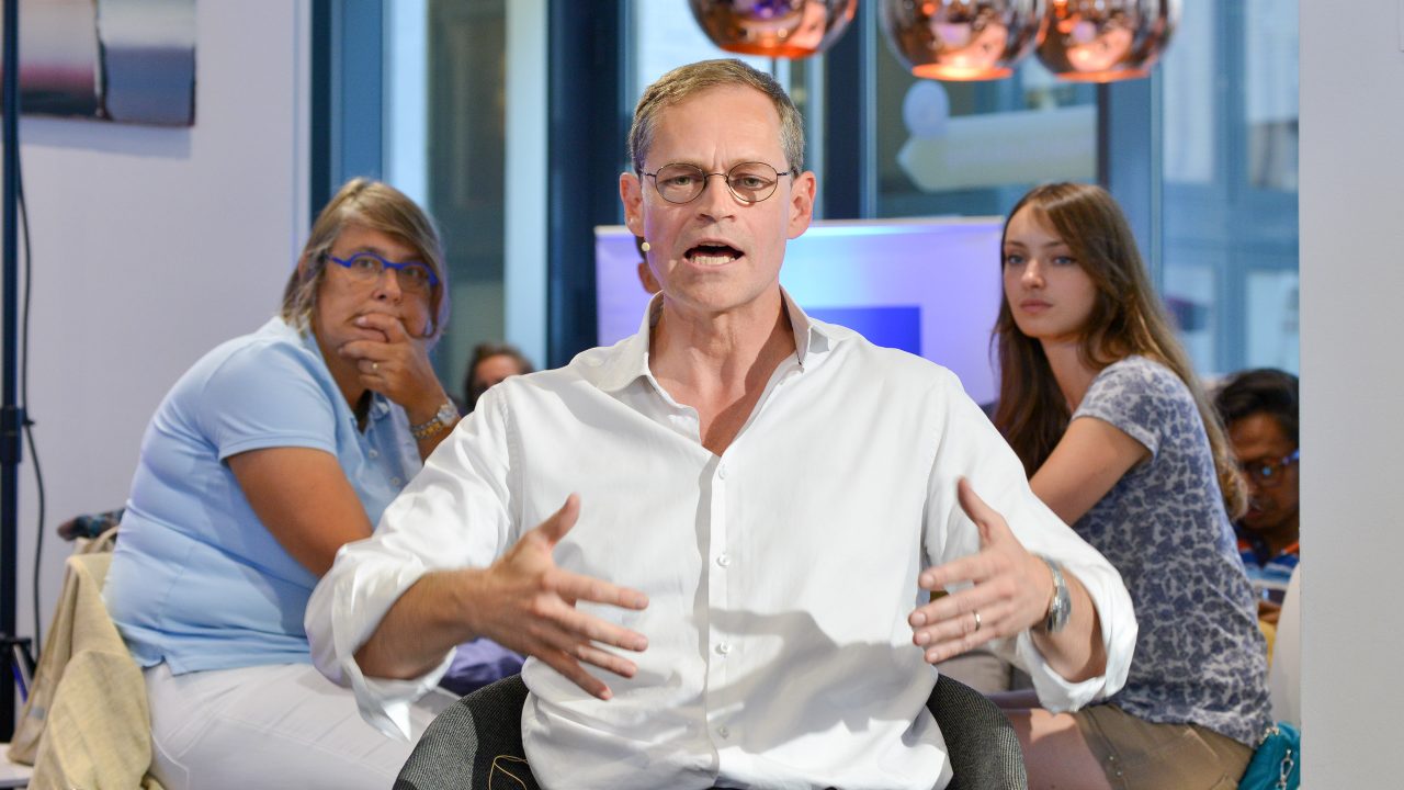 mit Cherno Jobatey und Ijad Madisch