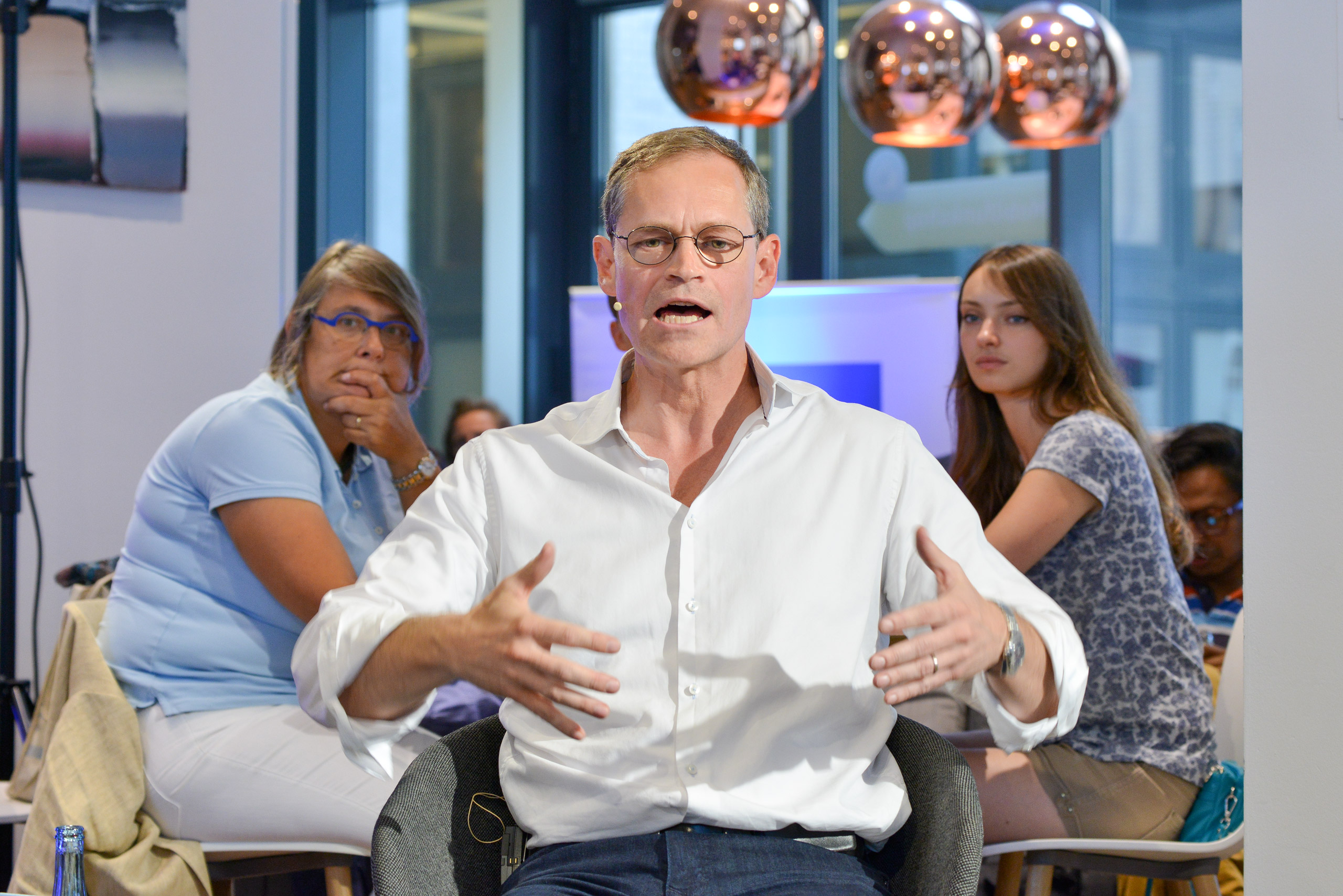 mit Cherno Jobatey und Ijad Madisch