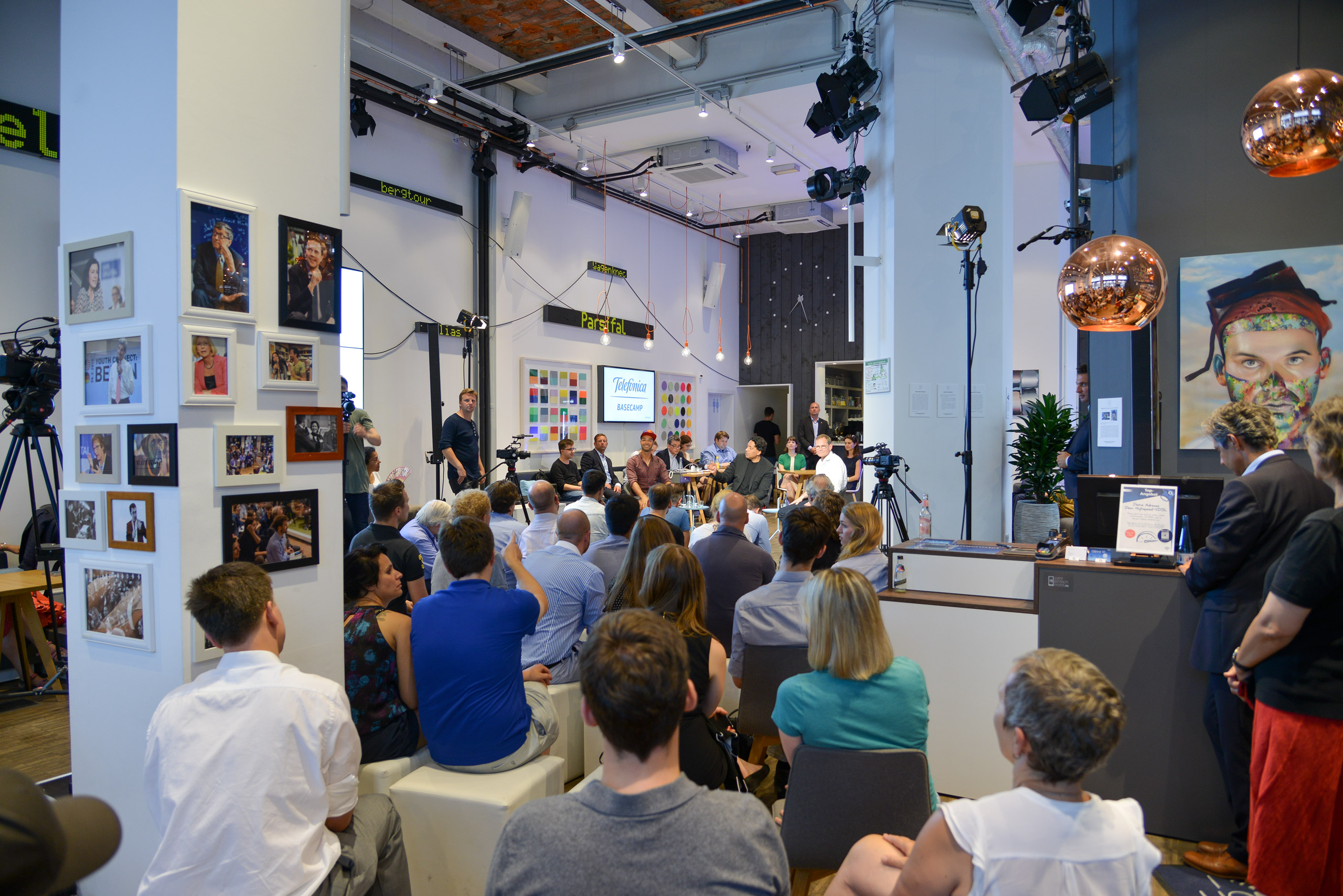 UdL Digital Talk im Telefónica Basecamp.