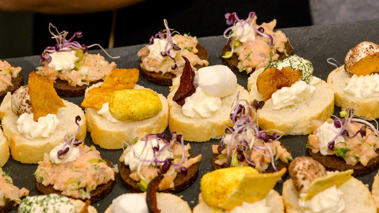 Häppchen Header Food