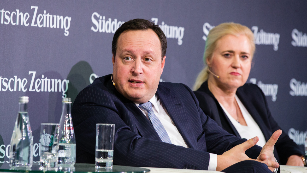 CEO Markus Haas beim SZ-Wirtschaftsgipfel