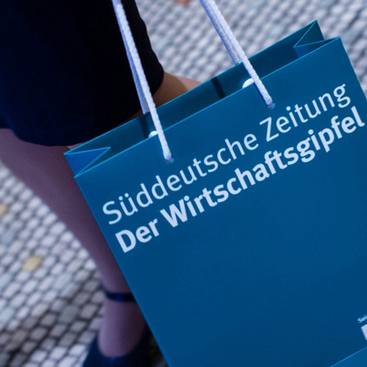 SZ Wirtschaftsgipfel / Bag