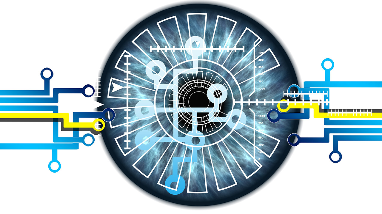 pixabay geralt Auge Netzhaut Security