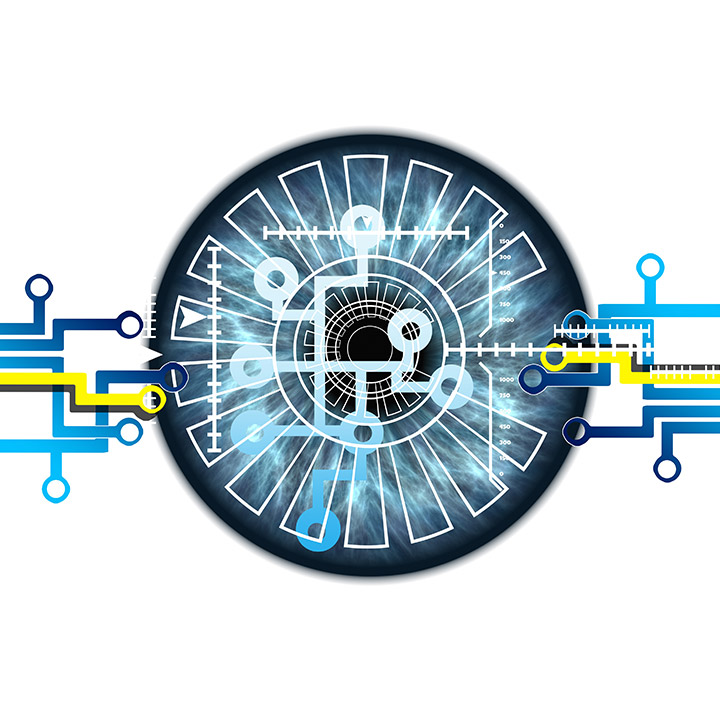 pixabay geralt Auge Netzhaut Security Quadrat