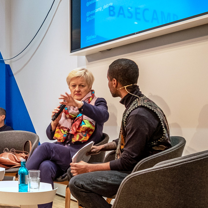 Renate Kuenast im BASECAMP