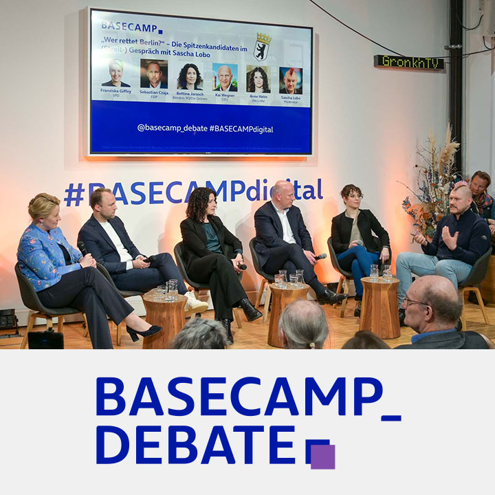 Zu allen Veranstaltungen der BASECAMP_Debate Reihe.
